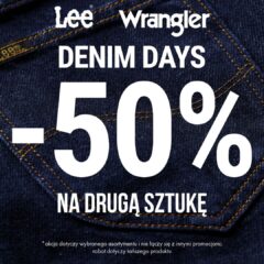 -40% na drugą parę spodni denimowych